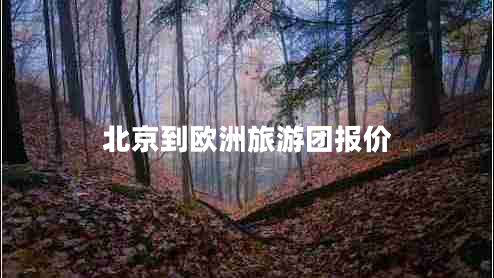 北京到歐洲旅游團(tuán)報價