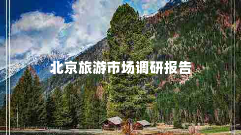 北京旅游市場(chǎng)調(diào)研報(bào)告