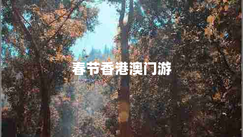 春節(jié)香港澳門(mén)游
