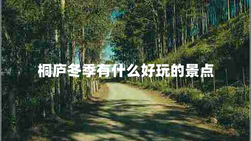 桐廬冬季有什么好玩的景點