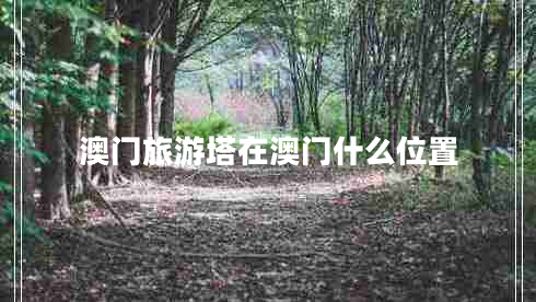 澳門旅游塔在澳門什么位置