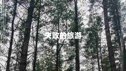 失敗的旅游