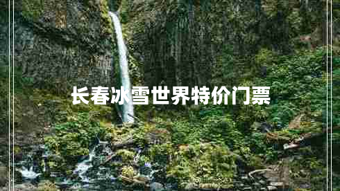 長春冰雪世界特價門票