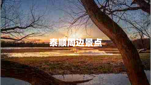泰順周邊景點