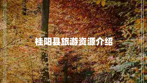 桂陽縣旅游資源介紹