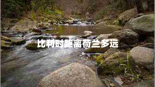 比利時距離荷蘭多遠
