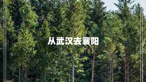 從武漢去襄陽(yáng) 從武漢去襄陽(yáng)