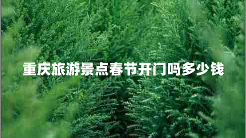 重慶旅游景點(diǎn)春節(jié)開門嗎多少錢