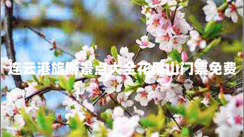 連云港旅游景點大全花果山門票免費
