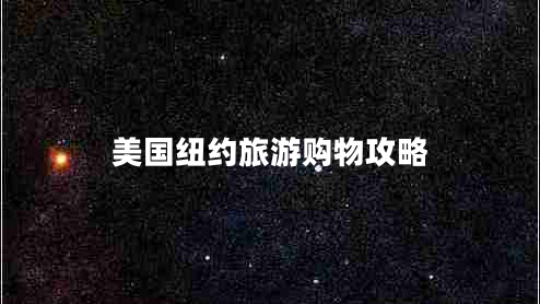 美國(guó)紐約旅游購(gòu)物攻略