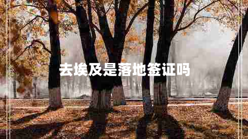 去埃及是落地簽證嗎 去埃及是落地簽證嗎