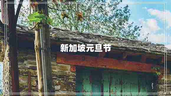 新加坡元旦節(jié) 新加坡元旦節(jié)