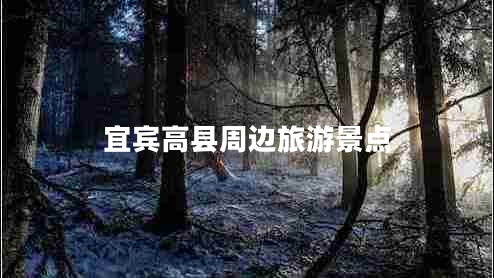 宜賓高縣周邊旅游景點