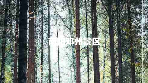南陽(yáng)鄧州景區(qū)