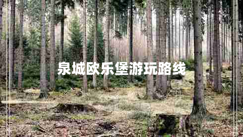 泉城歐樂堡游玩路線