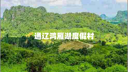 通遼鴻雁湖度假村 通遼鴻雁湖度假村