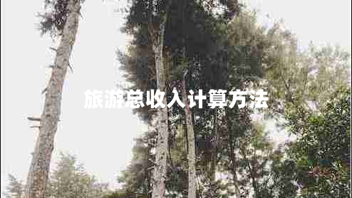 旅游總收入計(jì)算方法