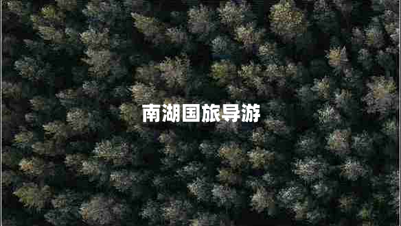 南湖國(guó)旅導(dǎo)游