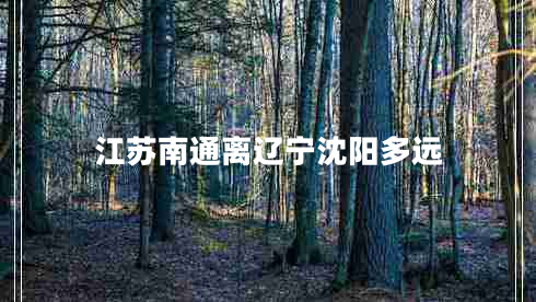 江蘇南通離遼寧沈陽多遠(yuǎn)