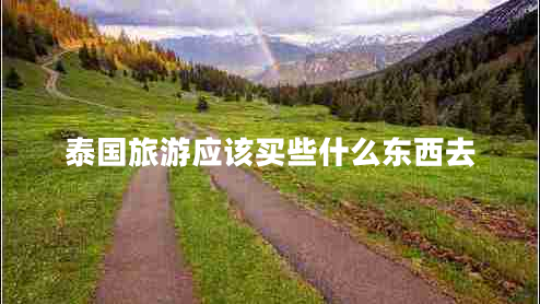 泰國(guó)旅游應(yīng)該買(mǎi)些什么東西去