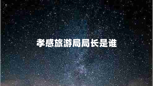 孝感旅游局局長(zhǎng)是誰(shuí)