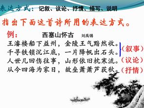 古代詩歌表達方法有哪些