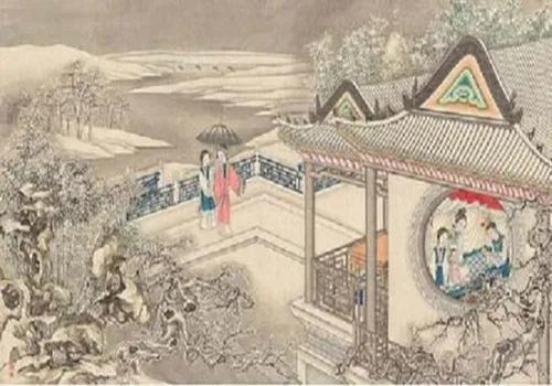 古詩里的雙關詩句