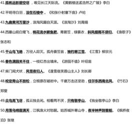小升初古詩(shī)專項(xiàng)訓(xùn)練的答案,小學(xué)古詩(shī)專項(xiàng)訓(xùn)練題,六年級(jí)古詩(shī)專項(xiàng)訓(xùn)練及答案