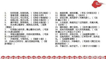 中考?？颊Z文古詩句和課文