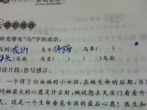 關(guān)于馬的成語和詩句
