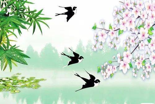 關于夏天燕子的詩句6