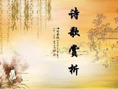 古詩(shī)詞的詩(shī)句如何鑒賞