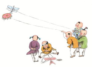 關(guān)于牧童放風箏的詩句
