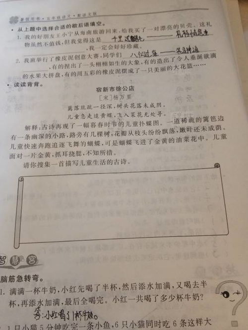 關(guān)于描寫冬天兒童生活的詩句是什么