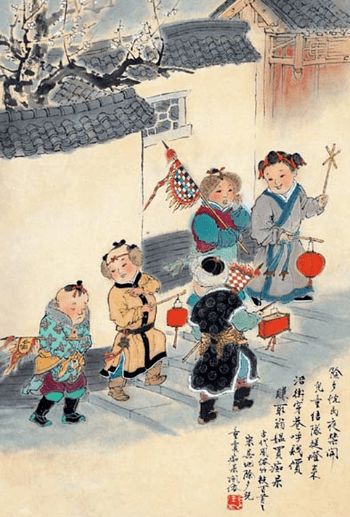 春節(jié)古詩(shī)(九句詩(shī)句)