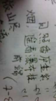 關于異詩句