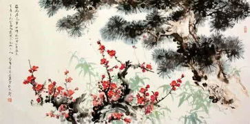 描寫松竹梅的古詩句子