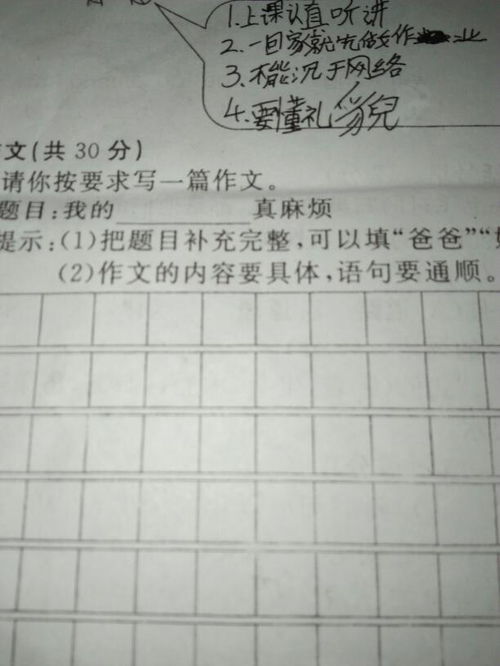 我的父親真作文開頭