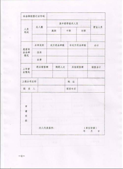 定點藥店申請書(定點藥店申請書)