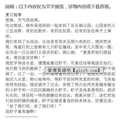 夏日趣事作文優(yōu)美開頭