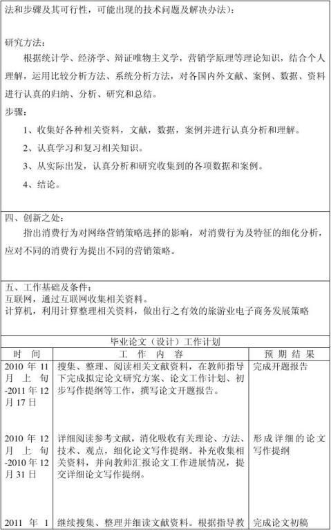 旅游論文開題報告(旅游管理畢業(yè)論文開題報告)