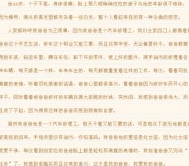 寫父親的作文開(kāi)頭100字
