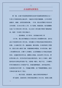 副職述職報(bào)告(副職轉(zhuǎn)正述職報(bào)告)