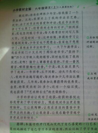 語(yǔ)文六上第八單元作文開頭