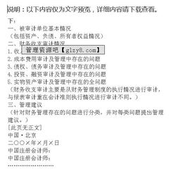 企業(yè)財(cái)務(wù)收支審計(jì)報(bào)告(公司財(cái)務(wù)收支審計(jì)報(bào)告)