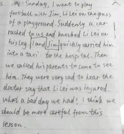 難忘的一天英語(yǔ)高中作文開(kāi)頭和結(jié)尾