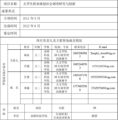 大學(xué)生創(chuàng)業(yè)項(xiàng)目報告書(大學(xué)生創(chuàng)業(yè)項(xiàng)目市場調(diào)研報告書)