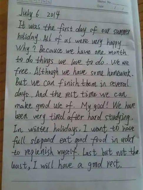 英語日記100字范文(英語日記：日記范文)