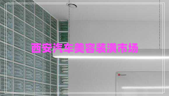 西安汽車美容裝潢市場(chǎng) 西安汽車美容裝潢市場(chǎng)