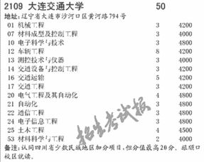 大連交通大學自考本科專業(yè)